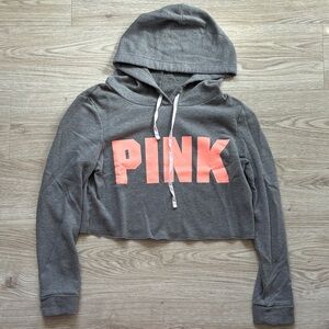 PINK Victoria's Secret Cropped Hoodie